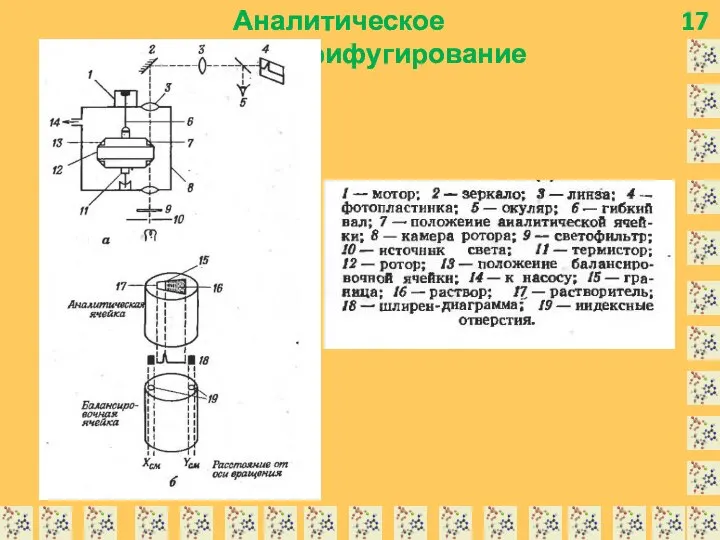 17 Аналитическое ультрацентрифугирование