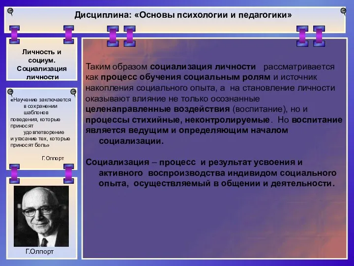 «Научение заключается в сохранении шаблонов поведения, которые приносят удовлетворение и угасание