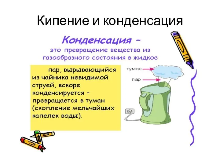 Кипение и конденсация