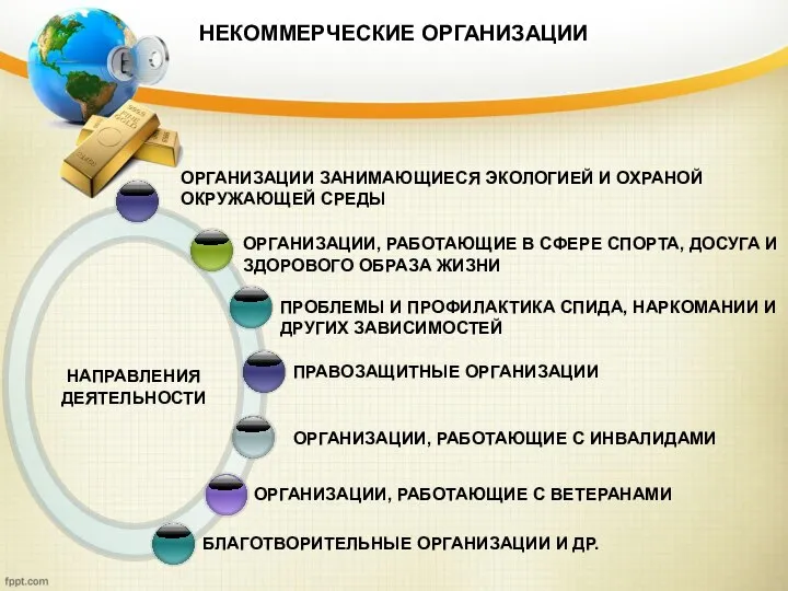 НЕКОММЕРЧЕСКИЕ ОРГАНИЗАЦИИ НАПРАВЛЕНИЯ ДЕЯТЕЛЬНОСТИ ОРГАНИЗАЦИИ, РАБОТАЮЩИЕ В СФЕРЕ СПОРТА, ДОСУГА И