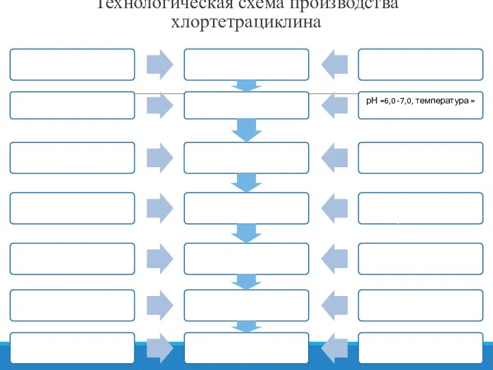 Технологическая схема производства хлортетрациклина