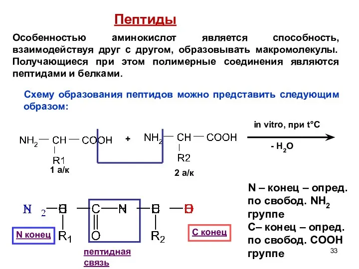 + in vitro, при t°C - H2O 1 а/к 2 а/к