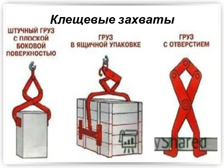 Клещевые захваты