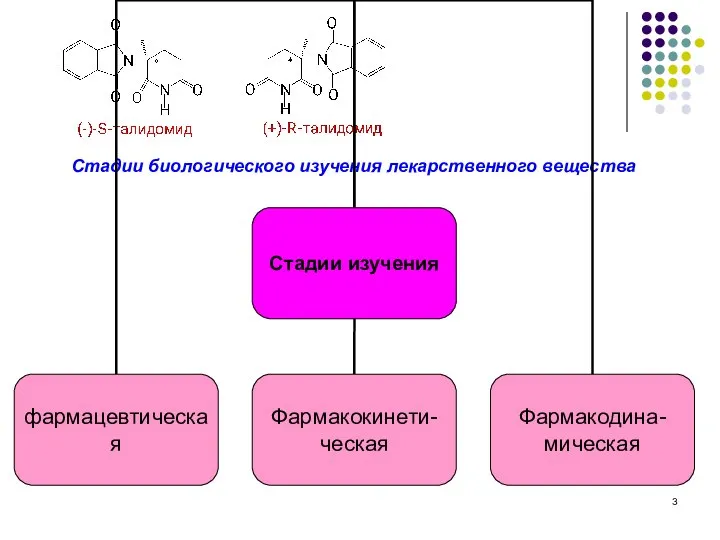 Стадии биологического изучения лекарственного вещества