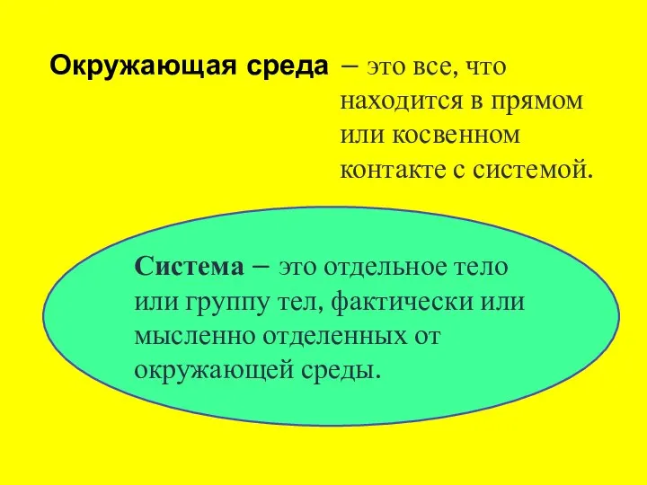 – это все, что находится в прямом или косвенном контакте с