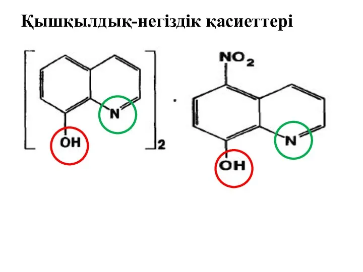 Қышқылдық-негіздік қасиеттері