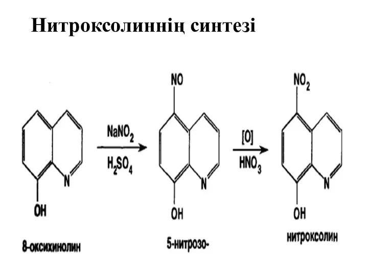 Нитроксолиннің синтезі