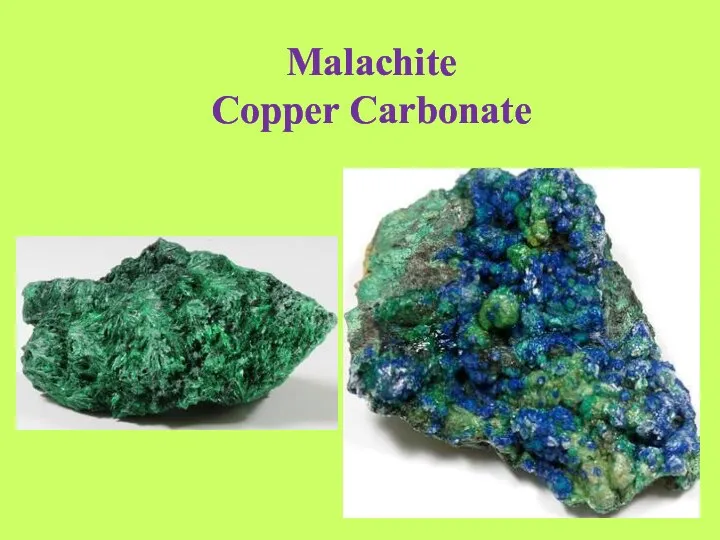 Malachite Copper Carbonate