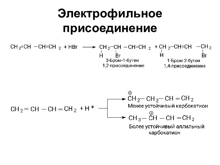 Электрофильное присоединение