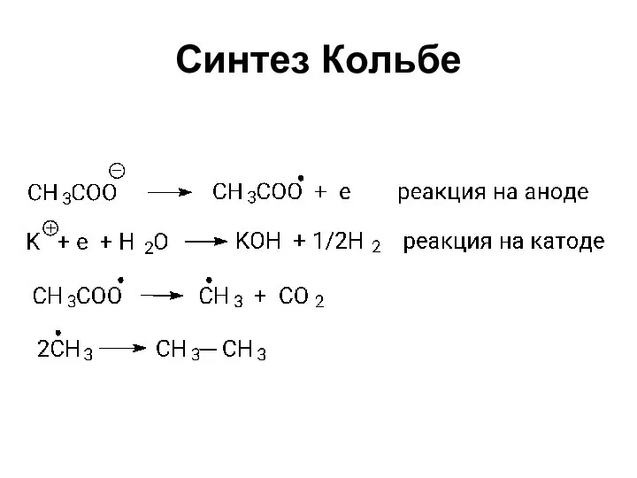 Синтез Кольбе