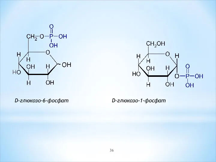 D-глюкозо-6-фосфат D-глюкозо-1-фосфат