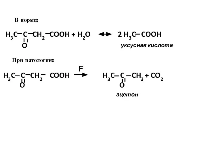 H3C C CH2 COOH + H2O 2 H3C COOH O В