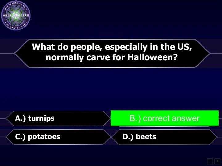 What do people, especially in the US, normally carve for Halloween?