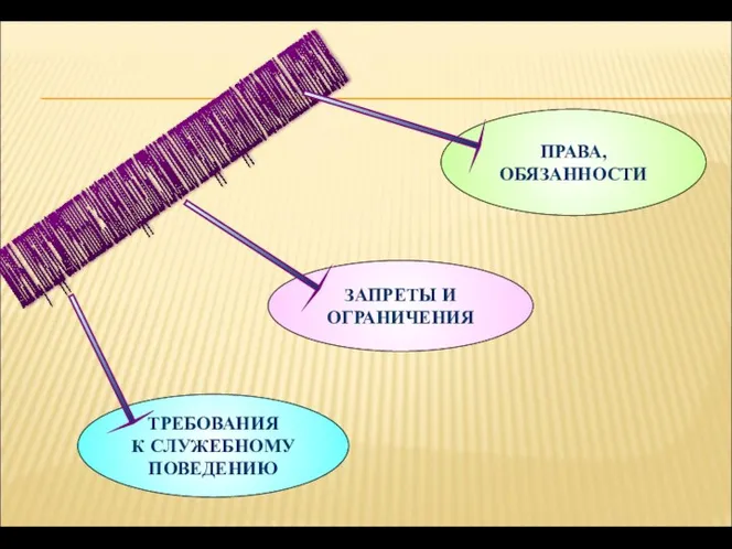 МЕРЫ, ПРЕДУСМОТРЕННЫЕ ЗАКОНОДАТЕЛЬСТВОМ ПО ПРЕДУПРЕЖДЕНИЮ КОНФЛИКТА ИНТЕРЕСОВ ЗАПРЕТЫ И ОГРАНИЧЕНИЯ ТРЕБОВАНИЯ К СЛУЖЕБНОМУ ПОВЕДЕНИЮ ПРАВА, ОБЯЗАННОСТИ