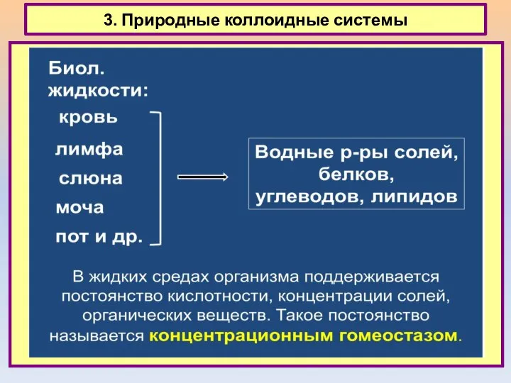 3. Природные коллоидные системы