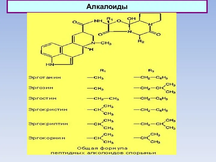 Алкалоиды