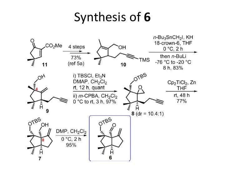 Synthesis of 6