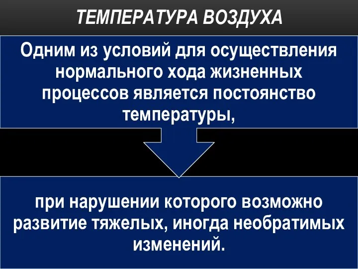 ТЕМПЕРАТУРА ВОЗДУХА