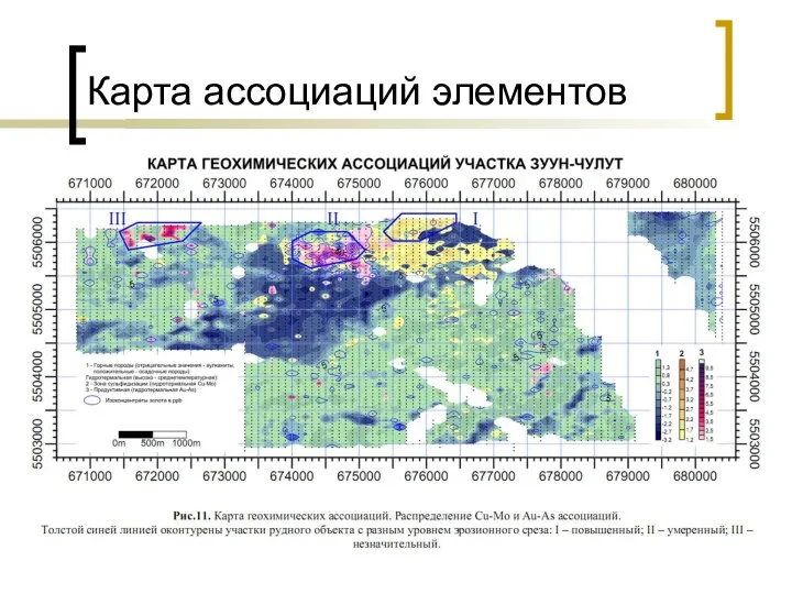 Карта ассоциаций элементов