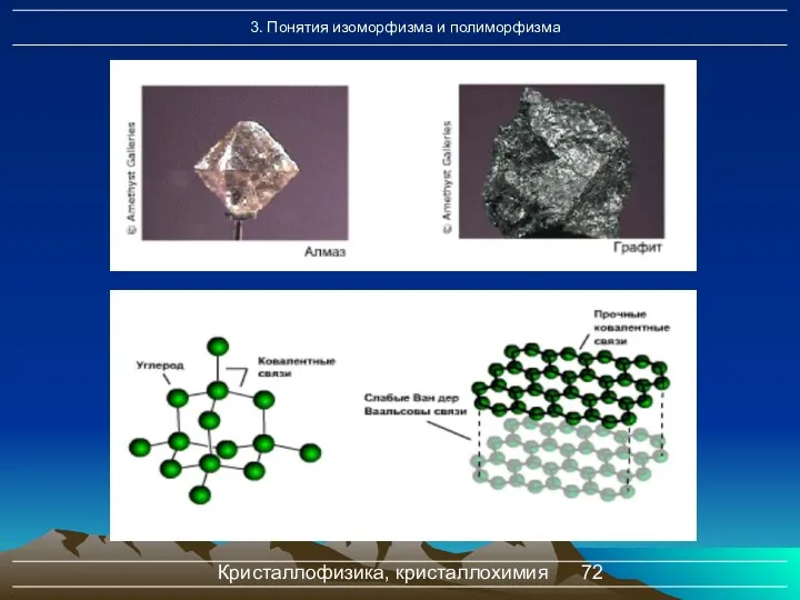 Кристаллофизика, кристаллохимия