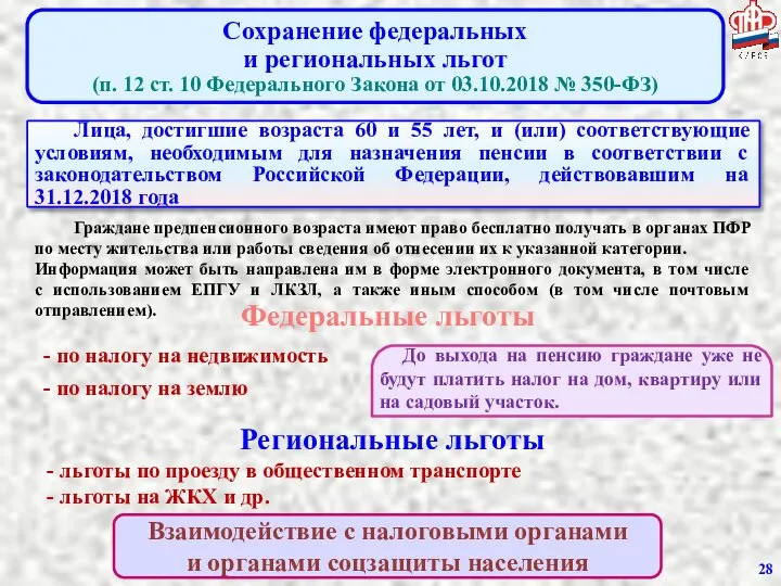 До выхода на пенсию граждане уже не будут платить налог на