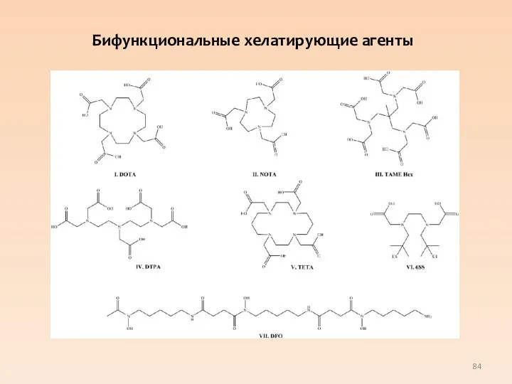 Бифункциональные хелатирующие агенты