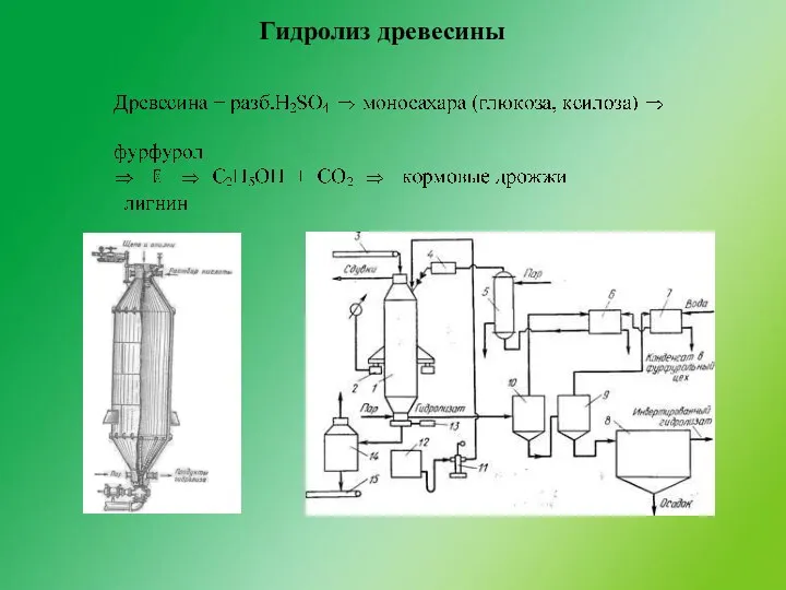 Гидролиз древесины