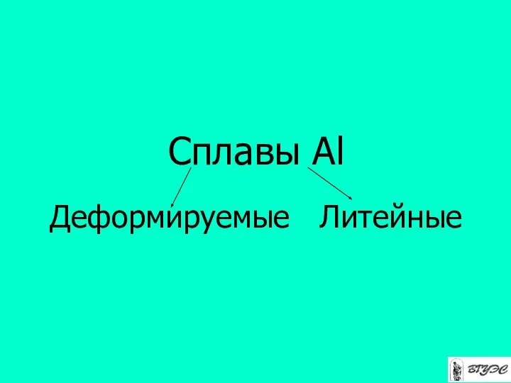 Сплавы Al Деформируемые Литейные