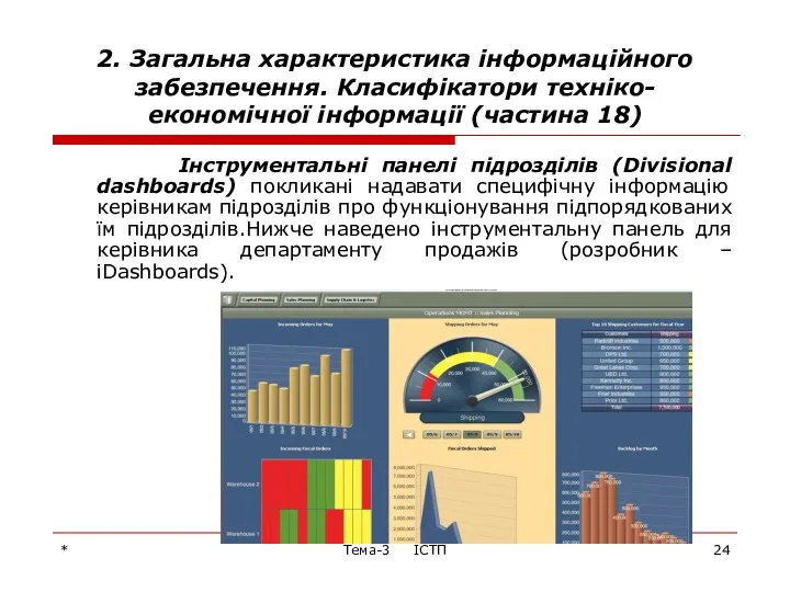 * Тема-3 ІСТП 2. Загальна характеристика інформаційного забезпечення. Класифікатори техніко-економічної інформації