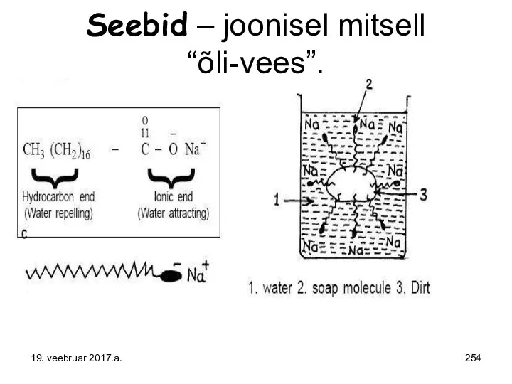 Seebid – joonisel mitsell “õli-vees”. 19. veebruar 2017.a.