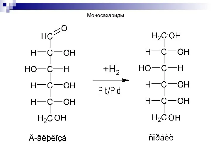 Моносахариды