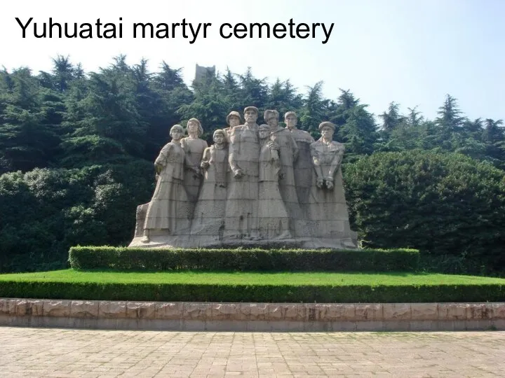 Yuhuatai martyr cemetery