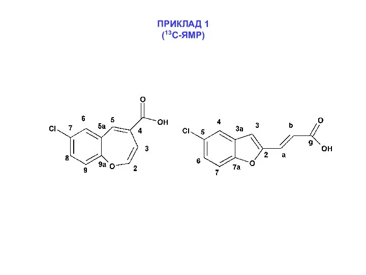 ПРИКЛАД 1 (13C-ЯМР)