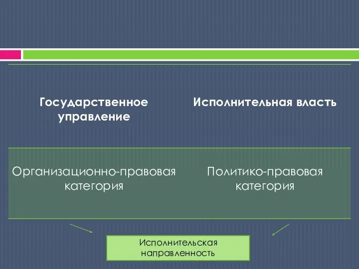 Исполнительская направленность