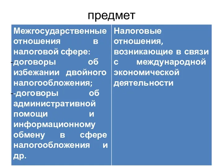 предмет