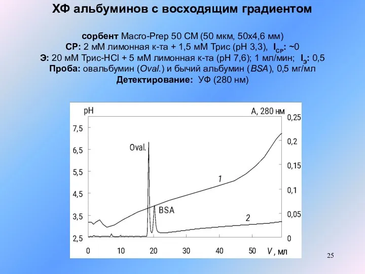 ХФ альбуминов с восходящим градиентом сорбент Macro-Prep 50 CM (50 мкм,