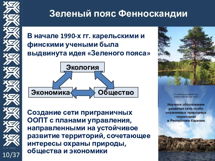 В начале 1990-х гг. карельскими и финскими учеными была выдвинута идея