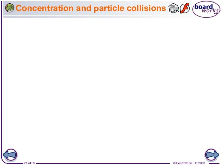 Concentration and particle collisions