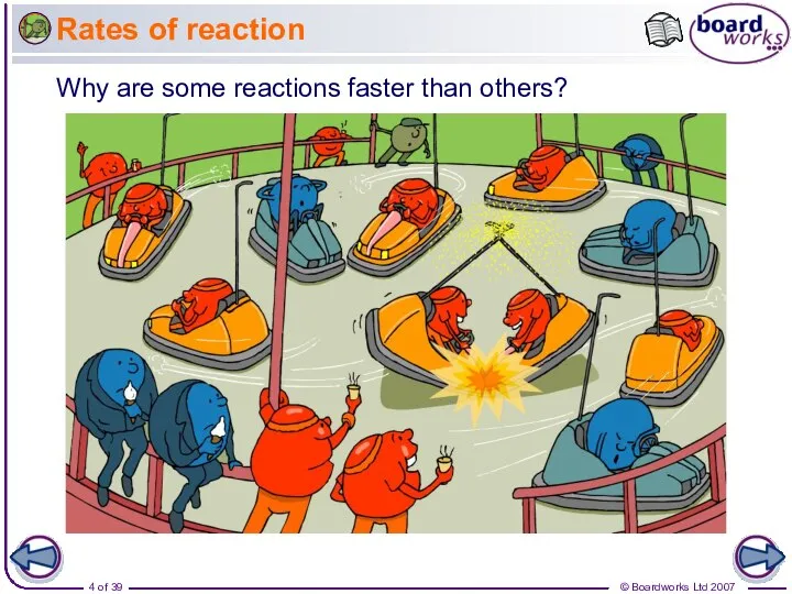 Rates of reaction Why are some reactions faster than others?