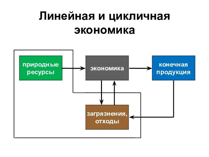 Линейная и цикличная экономика