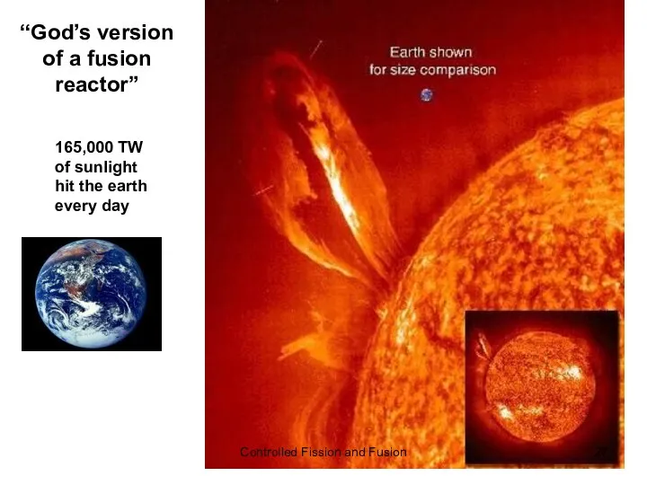 165,000 TW of sunlight hit the earth every day “God’s version