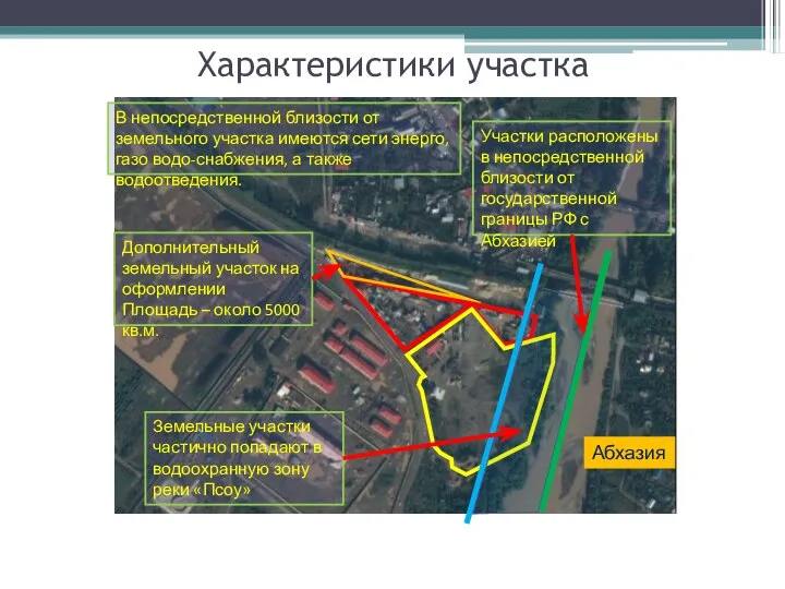 Характеристики участка Перепад высот на земельном участке составляет от 30 до