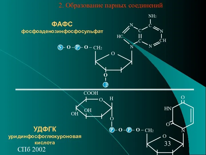 СПб 2002 О CH2 S – О – Р – O