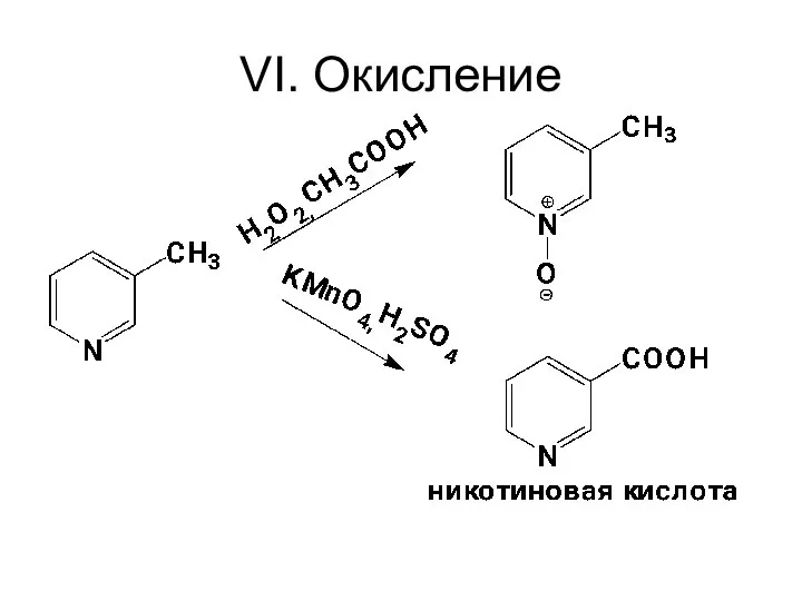 VI. Окисление