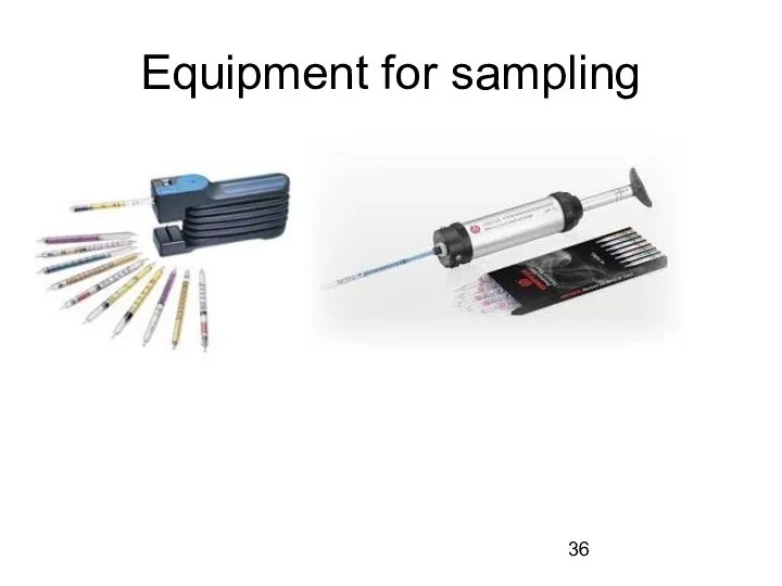 Equipment for sampling