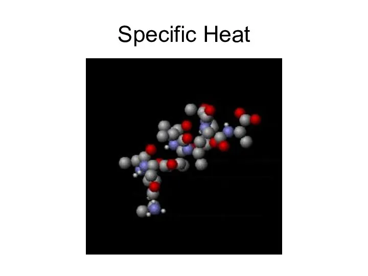 Specific Heat