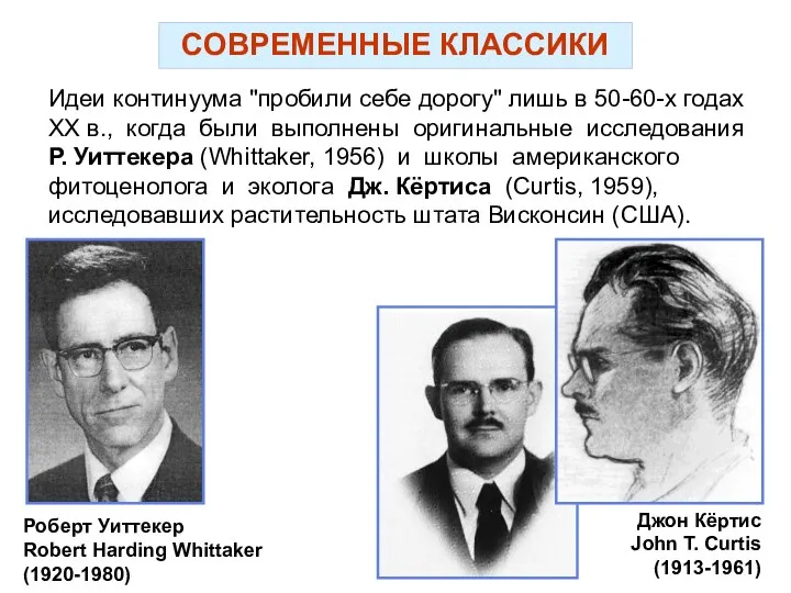 Идеи континуума "пробили себе дорогу" лишь в 50-60-х годах ХХ в.,