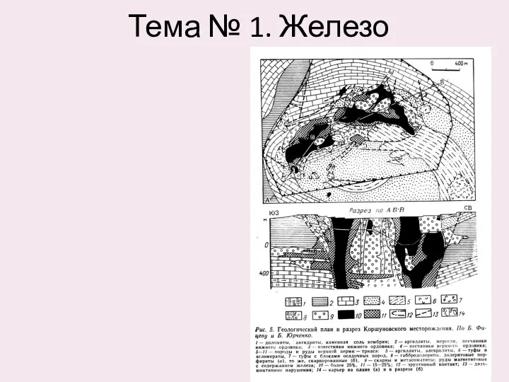 Тема № 1. Железо