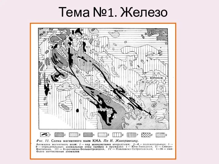 Тема №1. Железо