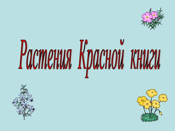 Растения Красной книги